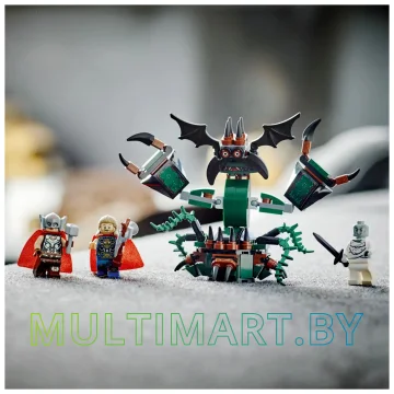 Конструктор LEGO Marvel 76207 Нападение на Новый Асгард картинка 7
